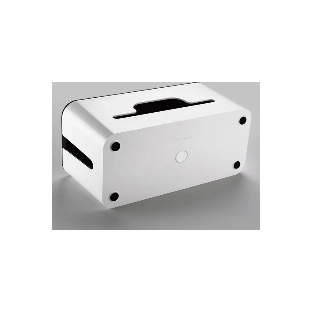 Hurtownia GSM - Organizer do kabli UGREEN LP110 pojemnik na listwy L 42,5x17,5x15,5cm czarno-biały - UGR1287BLKWHT - {ean13} - Hurt