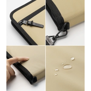 Ringke Smart Zip Pouch for tablet/laptop to 13 inch Light Beige