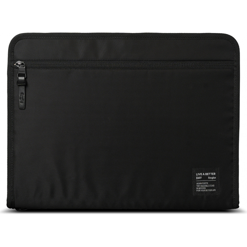 Ringke Distributor - 8809818842121 - RGK1608BLK - Ringke Smart Zip Pouch for tablet/laptop to 13 inch Black - B2B homescreen
