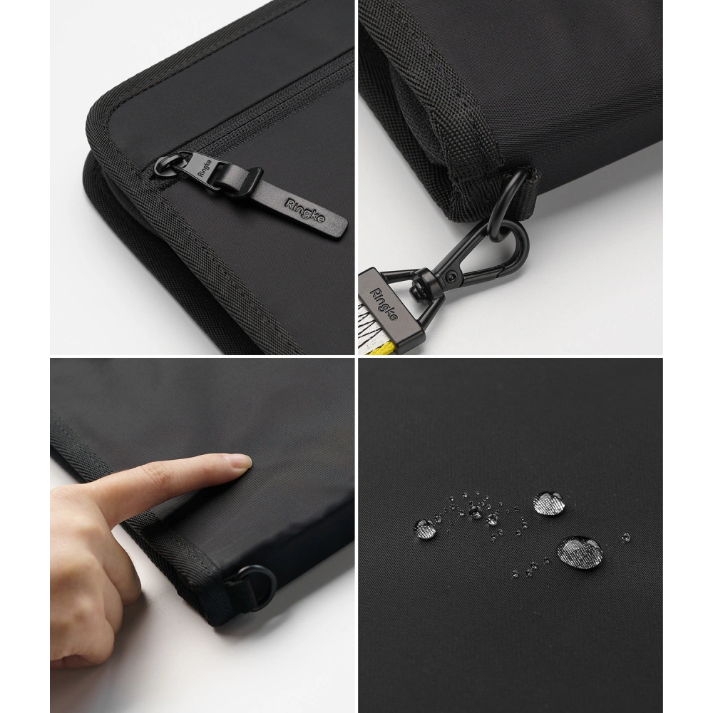 Hurtownia GSM - Etui Ringke Smart Zip Pouch na tablet/laptop do 13 palců černé - RGK1608BLK - {ean13} - Hurt