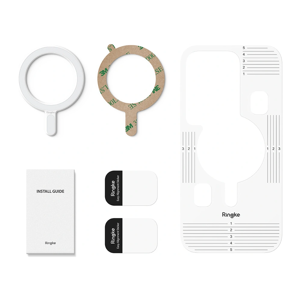 Hurtownia GSM - Adapter Ringke Magnetic Ring Plate MagSafe White - RGK1603WHT - {ean13} - Hurt