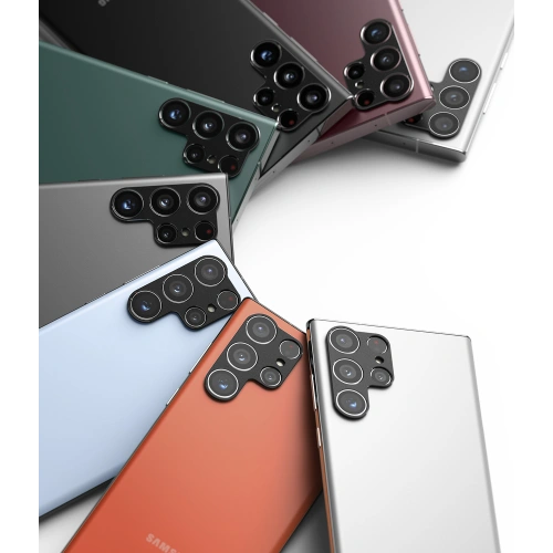 Nakładka Ringke Camera Styling Samsung Galaxy S22 Ultra Black