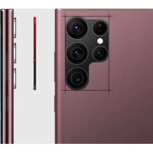 Hurtownia GSM - Nakládka Ringke Camera Styling Samsung Galaxy S22 Ultra černá - RGK1601BLK - {ean13} - Hurt