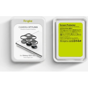 Hurtownia GSM - Nakładka Ringke Camera Styling Samsung Galaxy S22 Ultra Black - RGK1601BLK - {ean13} - Hurt