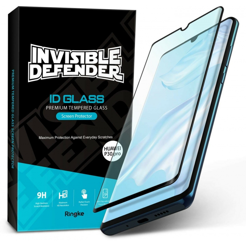 Ringke ID Glass 3D Full Cover Full Glue Huawei P30 Pro