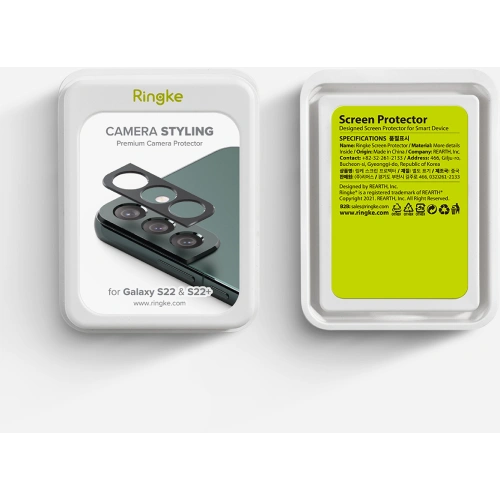 Nakładka Ringke Camera Styling Samsung Galaxy S22/S22+ Plus Black