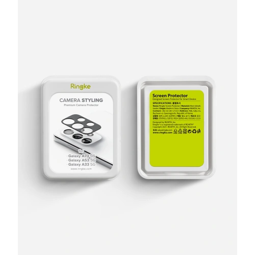 Nakładka Ringke Camera Styling Samsung Galaxy A73 5G/A53 5G/A33 5G Black