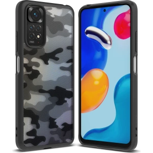 Hurtownia GSM - Etui Ringke Fusion Redmi Note 11/11S Matte Camo (Moro) Černé - RGK1590MCBLK - {ean13} - Hurt