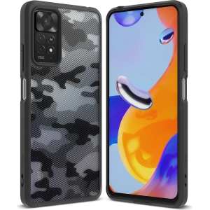 Hurtownia GSM - Etui Ringke Fusion Redmi Note 11 Pro/11E Pro Camo (Moro) Black - RGK1593MCL - {ean13} - Hurt