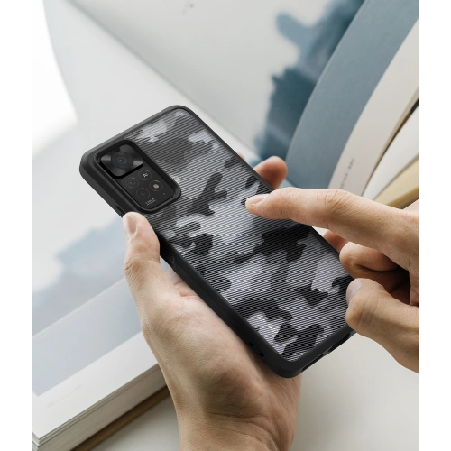 Etui Ringke Fusion Redmi Note 11 Pro/11E Pro Camo (Moro) Black