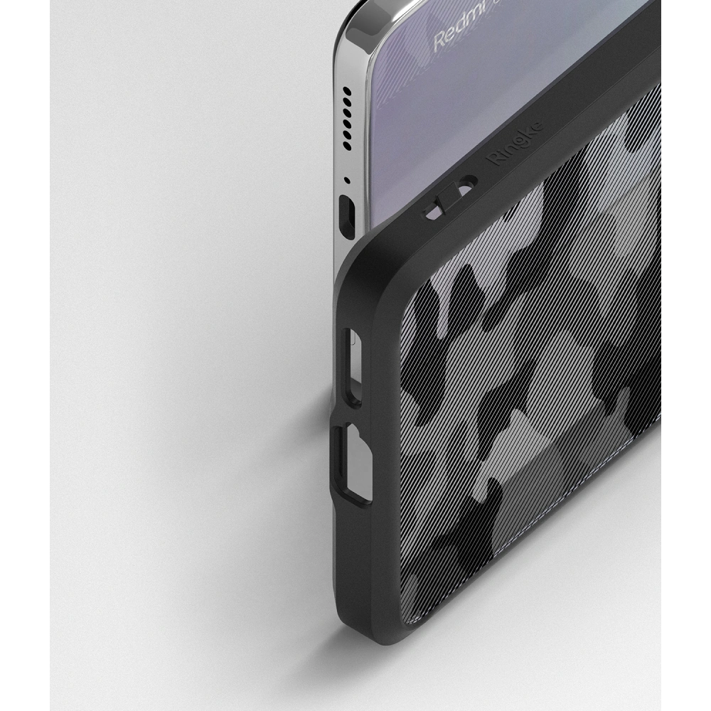 Hurtownia GSM - Etui Ringke Fusion Redmi Note 11 Pro/11E Pro Camo (Moro) černé - RGK1593MCL - {ean13} - Hurt