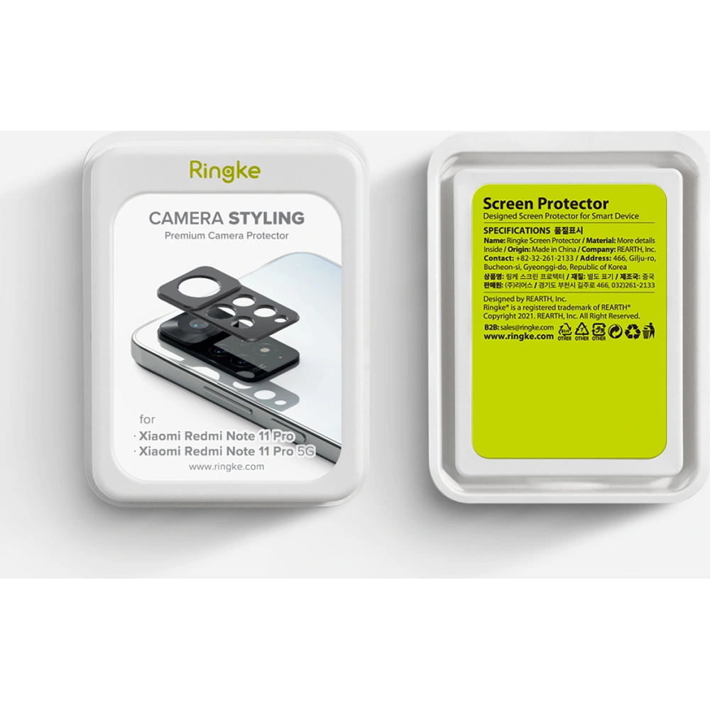 Hurtownia GSM - Nakládka Ringke Camera Styling Redmi Note 11 Pro/11E Pro černá - RGK1599BLK - {ean13} - Hurt