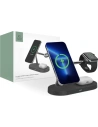 Bezdrátová nabíječka MagSafe Tech-Protect A14 3in1 Magnetic Wireless Charger Černá