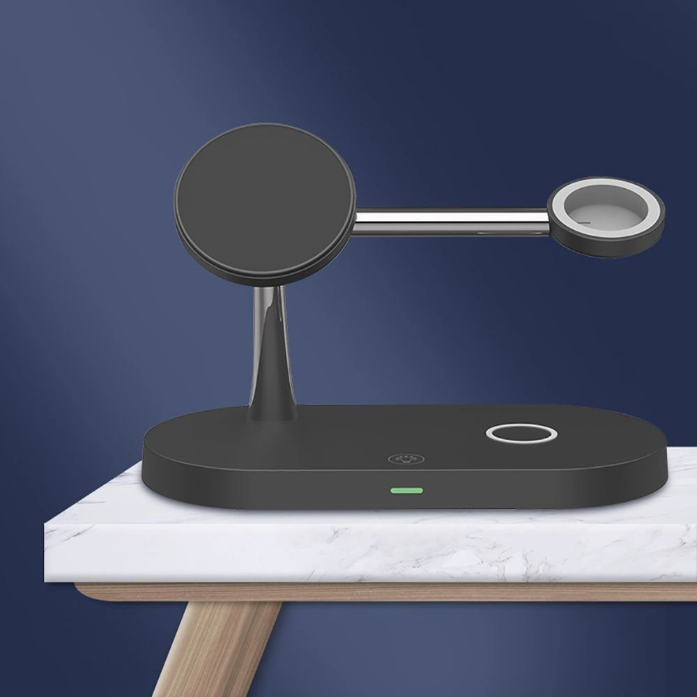 Hurtownia GSM - Bezdrátová nabíječka MagSafe Tech-Protect A14 3in1 Magnetic Wireless Charger Černá - THP1136BLK - {ean13} - Hurt