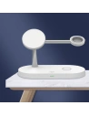 Hurtownia GSM - Bezdrátová nabíječka MagSafe Tech-Protect A14 3in1 Magnetic Wireless Charger White - THP1137WHT - {ean13} - Hurt