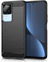 Etui Tech-Protect TPUCarbon POCO F4 5G Černé