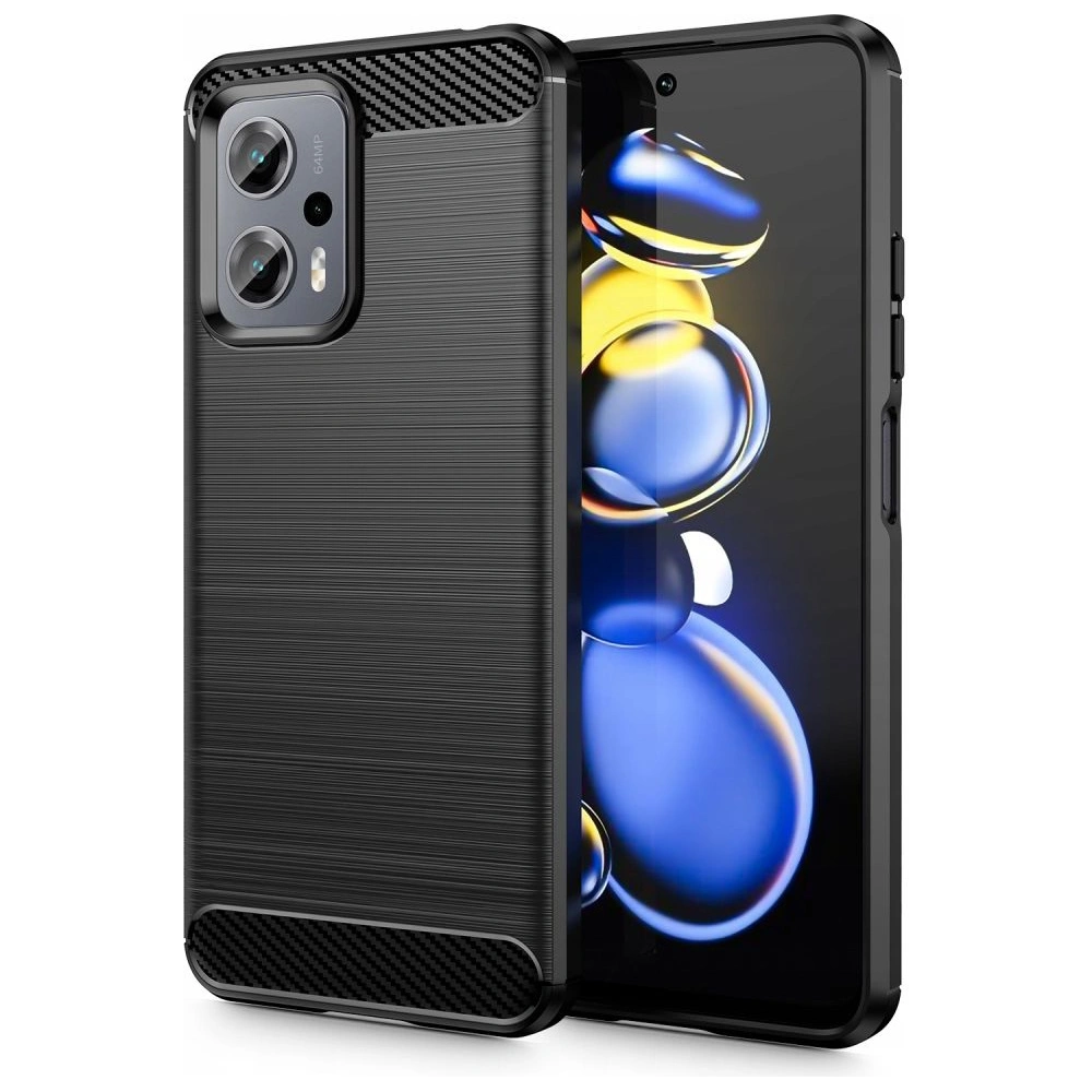 Etui Tech-Protect TPUCarbon POCO X4 GT Černá