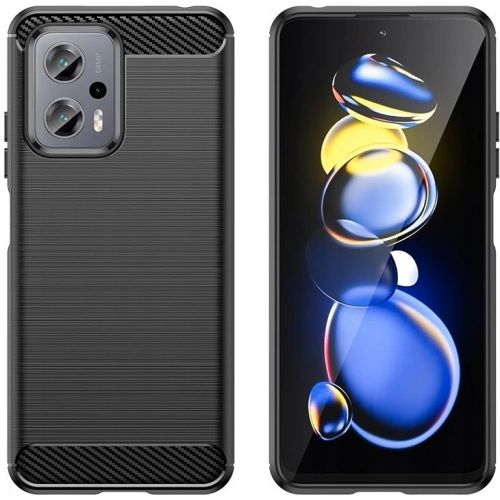 Etui Tech-Protect TPUCarbon POCO X4 GT Black