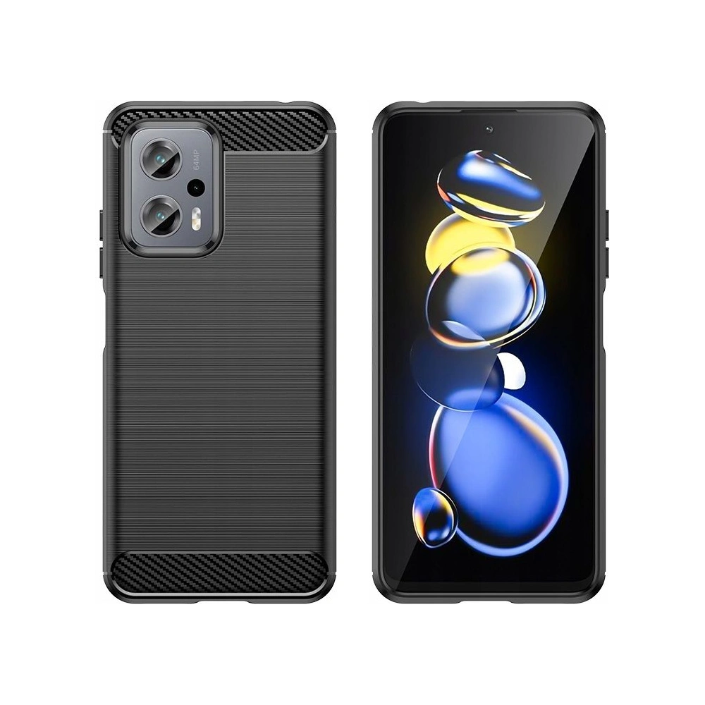 Etui Tech-Protect TPUCarbon POCO X4 GT Černá