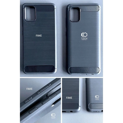 Etui Tech-Protect TPUCarbon POCO X4 GT Black