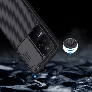 Hurtownia GSM - Case Nillkin Camshield Pro POCO F4 5G Schwarz - NLK410BLK - {ean13} - Hurt