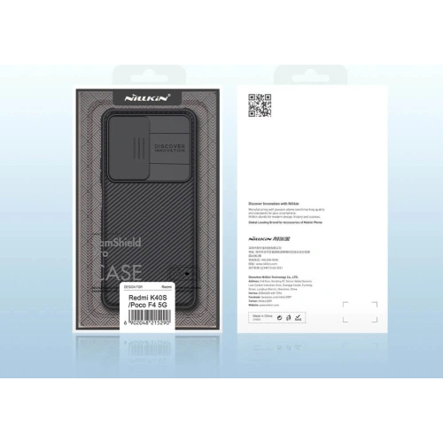 Etui Nillkin Camshield Pro POCO F4 5G Black
