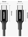 Hurtownia GSM - Kabel UGREEN US300 USB-C - USB-C 1m biały - UGR1288WHT - {ean13} - Hurt