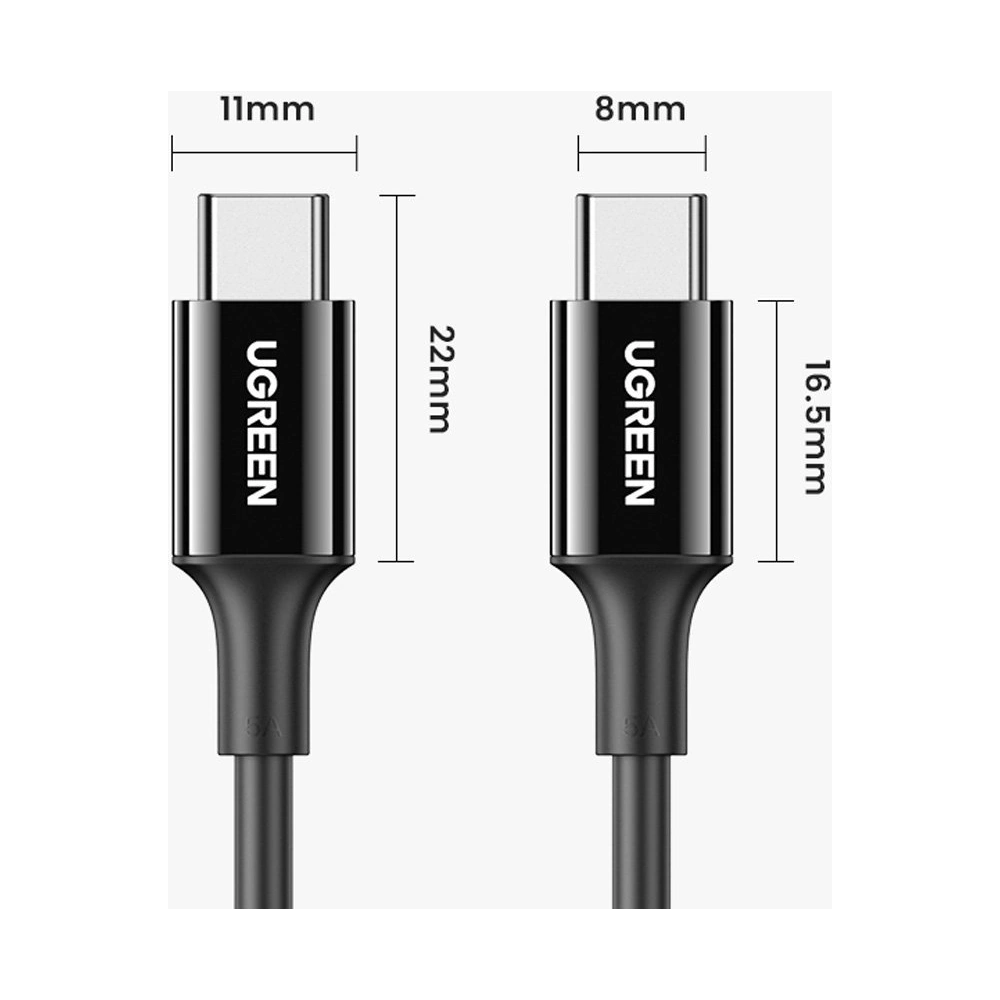 Hurtownia GSM - Kabel UGREEN US300 USB-C - USB-C 1m bílý - UGR1288WHT - {ean13} - Hurt