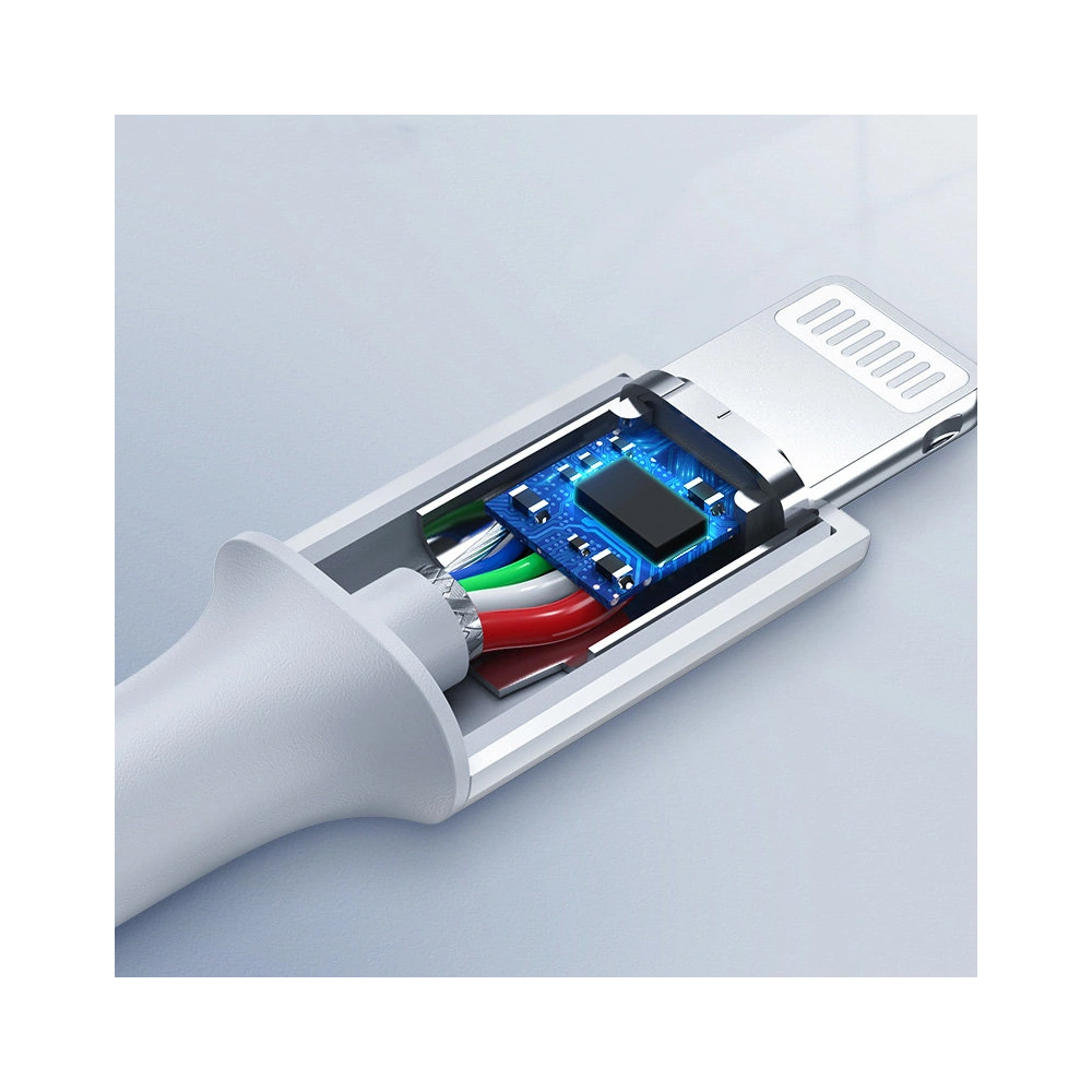Kabel UGREEN US171 USB-C - Lightning MFi 3A 2m bílý