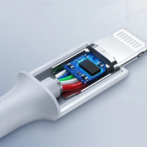 Kabel UGREEN US171 USB-C - Lightning MFi 3A 0.25m biały