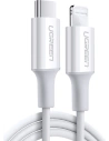 Hurtownia GSM - Kabel UGREEN US171 USB-C - Lightning MFi 3A 0.5m bílý - UGR1292WHT - {ean13} - Hurt