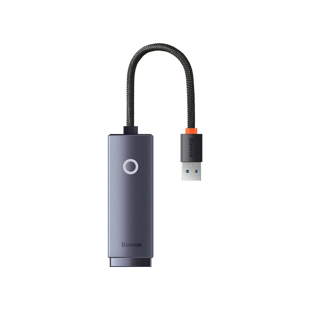 Hurtownia GSM - Síťový adaptér Baseus Lite Series USB na RJ45, 1000Mbps (šedý) - BSU3374GRY - {ean13} - Hurt