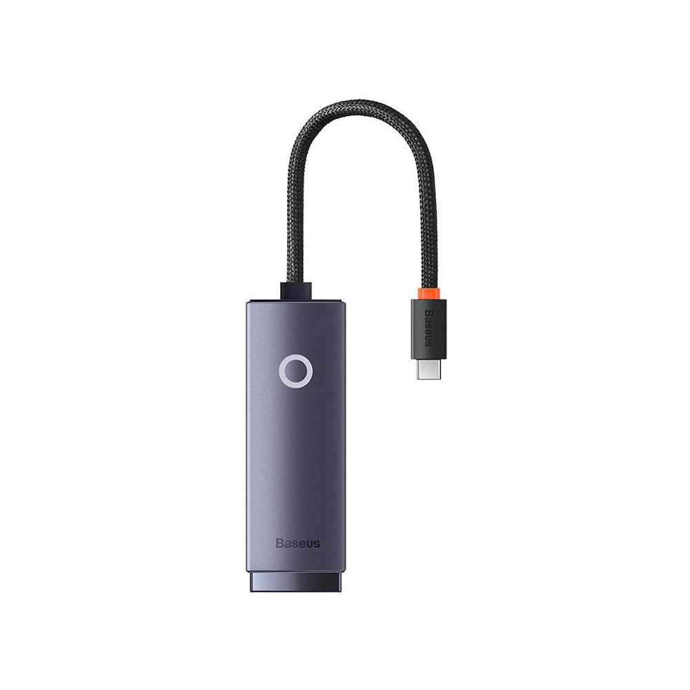 Hurtownia GSM - Adaptér síťový Baseus Lite Series USB-C na RJ45, 100Mbps (šedý) - BSU3375GRY - {ean13} - Hurt