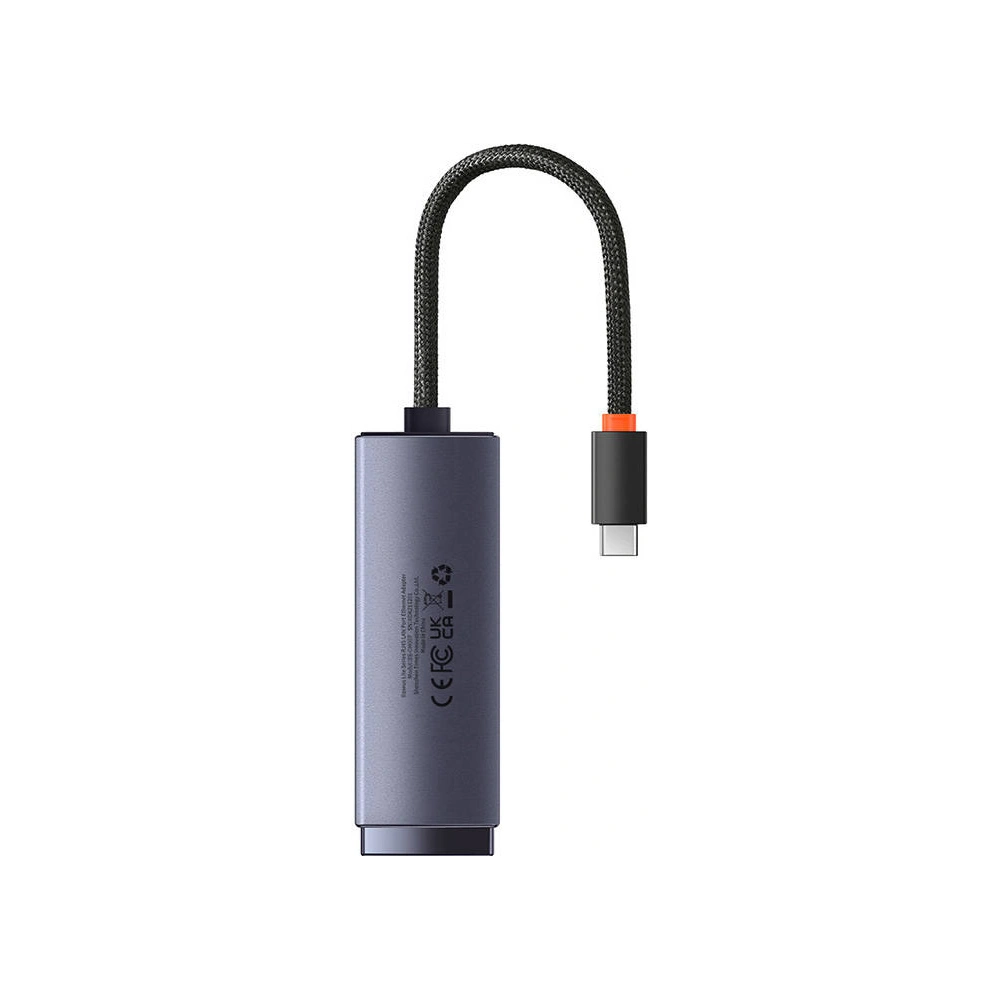 Hurtownia GSM - Adaptér síťový Baseus Lite Series USB-C na RJ45, 100Mbps (šedý) - BSU3375GRY - {ean13} - Hurt