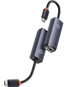 Hurtownia GSM - Adapter sieciowy Baseus Lite Series USB-C do RJ45, 100Mbps (szary) - BSU3375GRY - {ean13} - Hurt