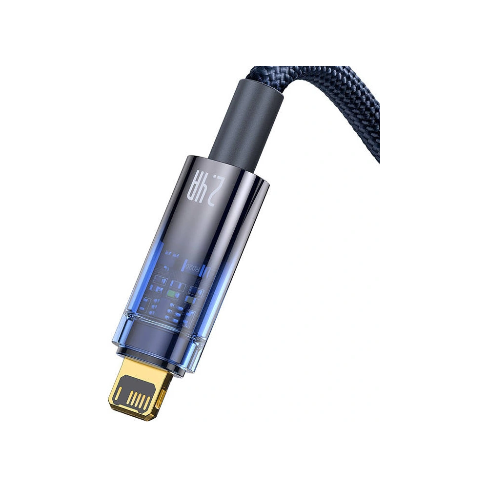 Hurtownia GSM - Kabel Baseus Explorer USB - Lightning 2.4A 1m (niebieski) - BSU3376BLU - {ean13} - Hurt