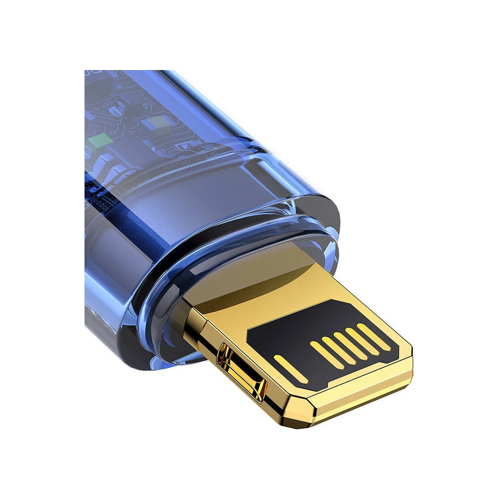 Hurtownia GSM - Kabel Baseus Explorer USB - Lightning 2.4A 1m (niebieski) - BSU3376BLU - {ean13} - Hurt