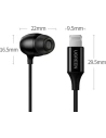 Hurtownia GSM - Słuchawki UGREEN EP104 Lightning MFI 1.15m czarny - UGR1293BLK - {ean13} - Hurt