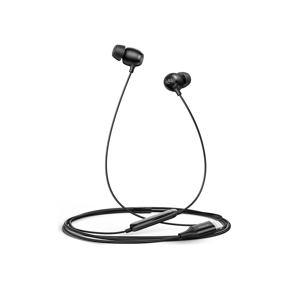 Hurtownia GSM - Sluchátka UGREEN EP104 Lightning MFI 1.15m černá - UGR1293BLK - {ean13} - Hurt