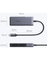 Hurtownia GSM - Adapter UGREEN CM312 USB-C - Ethernet RJ-45 5Gbps czarny - UGR1294BLK - {ean13} - Hurt