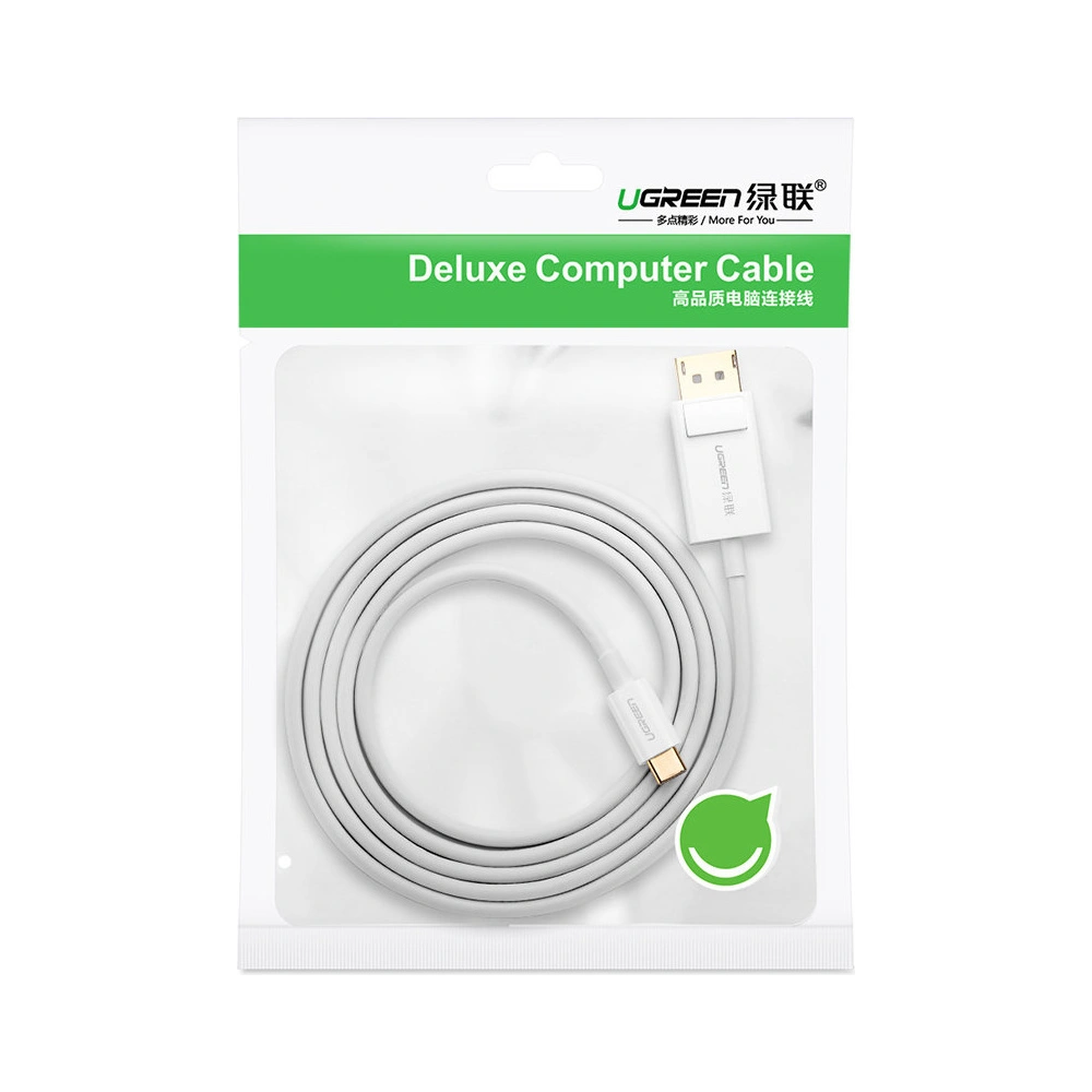 Hurtownia GSM - Adapter jednokierunkowy UGREEN MM139 USB-C - Display Port 4K 1,5m czarny - UGR1296BLK - {ean13} - Hurt