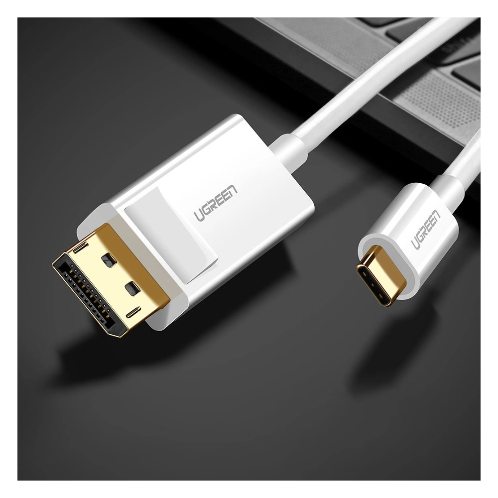 Hurtownia GSM - Adapter jednokierunkowy UGREEN MM139 USB-C - Display Port 4K 1,5m czarny - UGR1296BLK - {ean13} - Hurt
