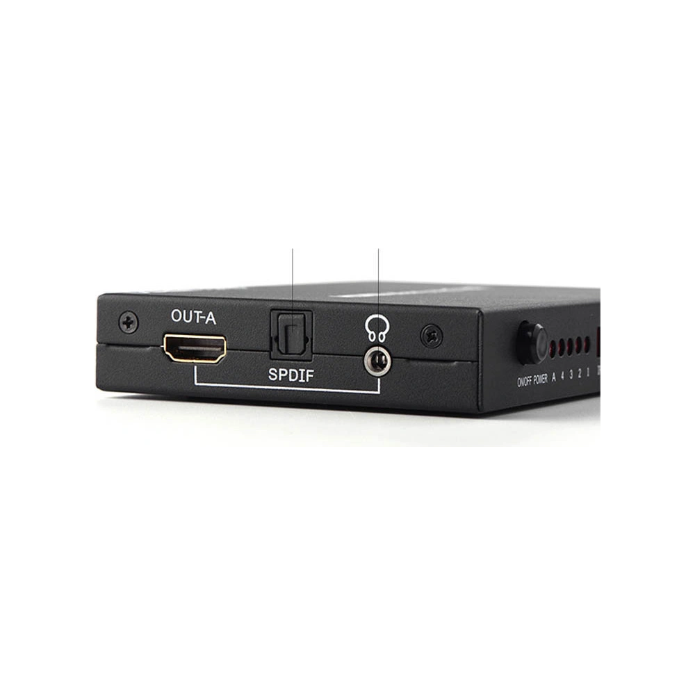 Hurtownia GSM - Rozdělovač/switch UGREEN 4x HDMI (vstup) na 2x HDMI (výstup) 4K/FullHD černý - UGR1297BLK - {ean13} - Hurt