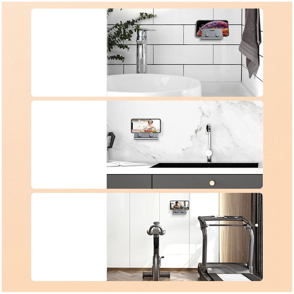 Hurtownia GSM - Uchwyt ścienny UGREEN LP193 do smartfona tabletu czarny - UGR1298BLK - {ean13} - Hurt