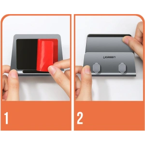 Hurtownia GSM - Uchwyt ścienny UGREEN LP193 do smartfona tabletu czarny - UGR1298BLK - {ean13} - Hurt