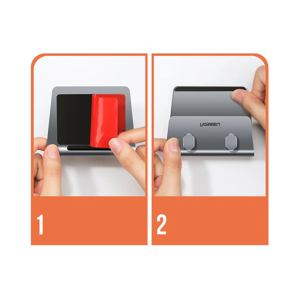 Hurtownia GSM - Uchwyt ścienny UGREEN LP193 do smartfona tabletu czarny - UGR1298BLK - {ean13} - Hurt