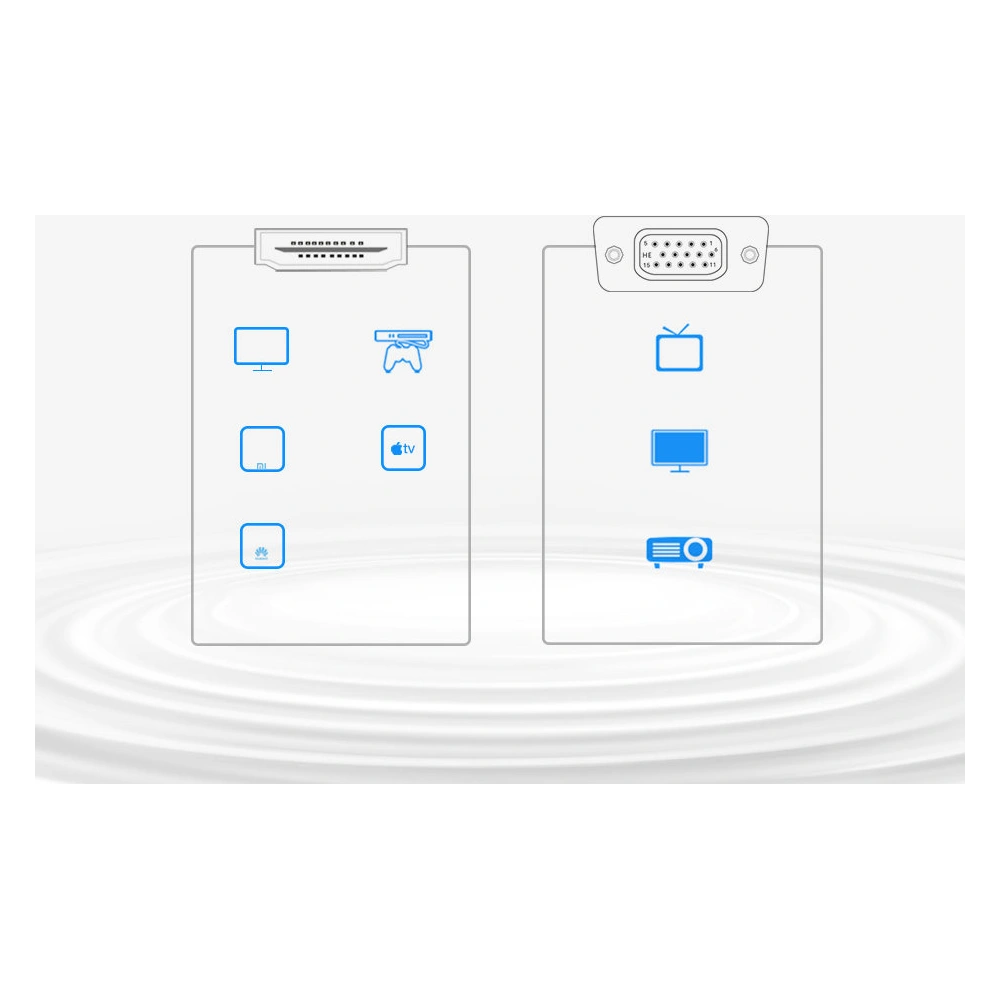 Hurtownia GSM - Konwerter UGREEN MM101 HDMI - VGA z zasilaniem microUSB 1.5m czarny - UGR1301BLK - {ean13} - Hurt