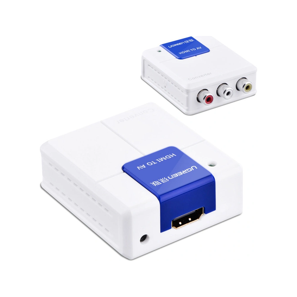 Hurtownia GSM - Konvertor UGREEN HDMI - AV (RCA) bílý - UGR1302WHT - {ean13} - Hurt