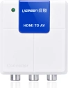 Hurtownia GSM - Konwerter UGREEN HDMI - AV (RCA) biały - UGR1302WHT - {ean13} - Hurt