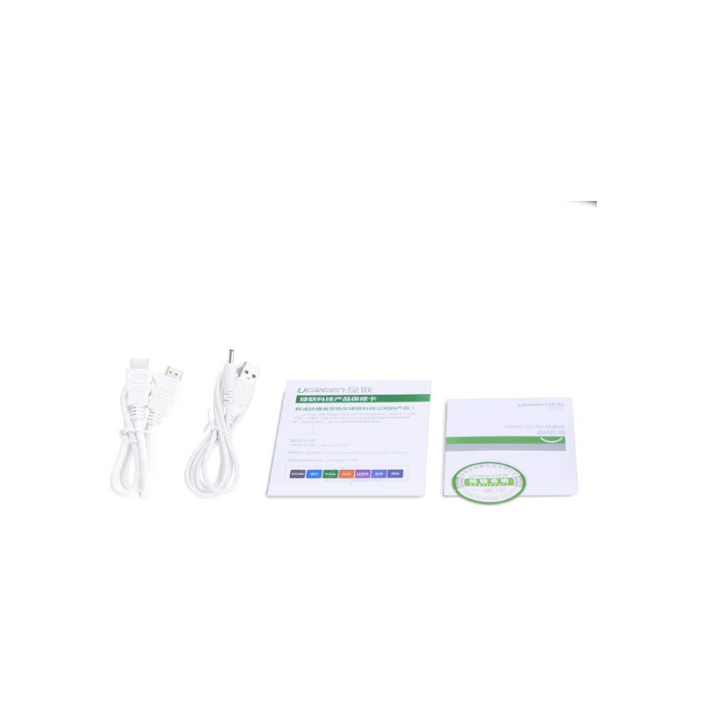 Wholesale UGREEN adapter converter HDMI - AV (RCA) white - UGR1302WHT - {ean13} - Hurt